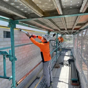 Construction finishing and silicone works